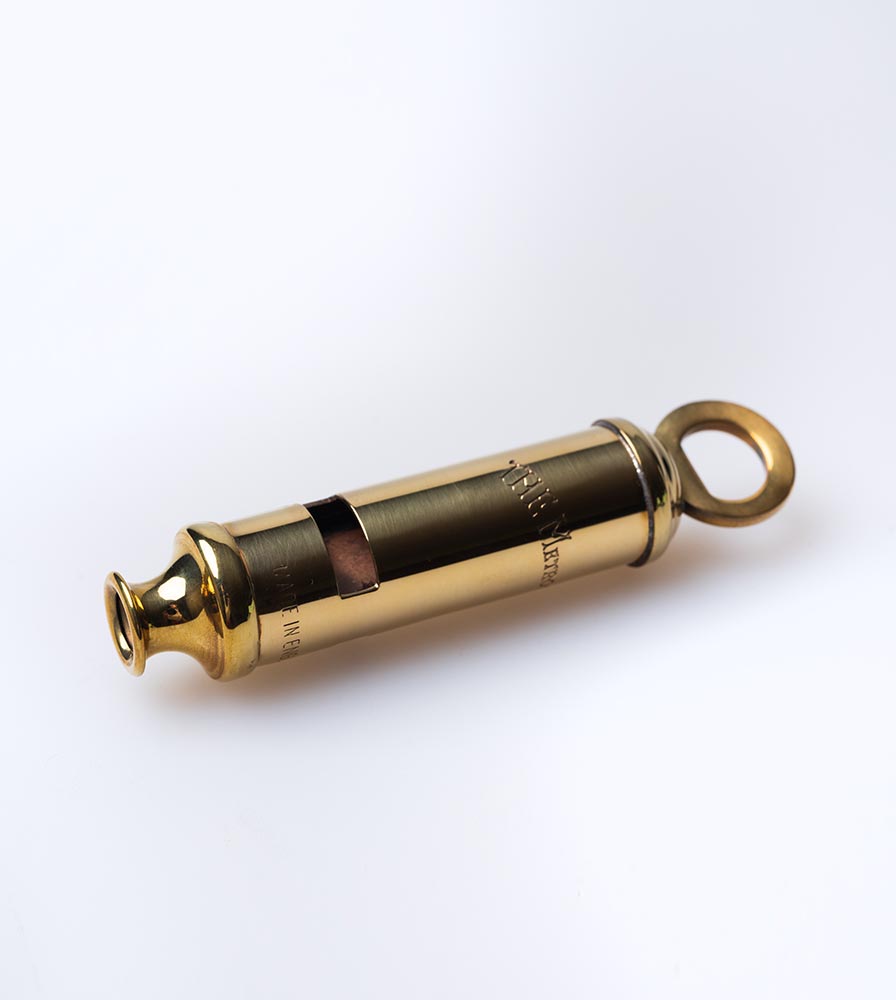 Acme Metropolitan (Bobby) Standard Whistle 15 Polished Brass