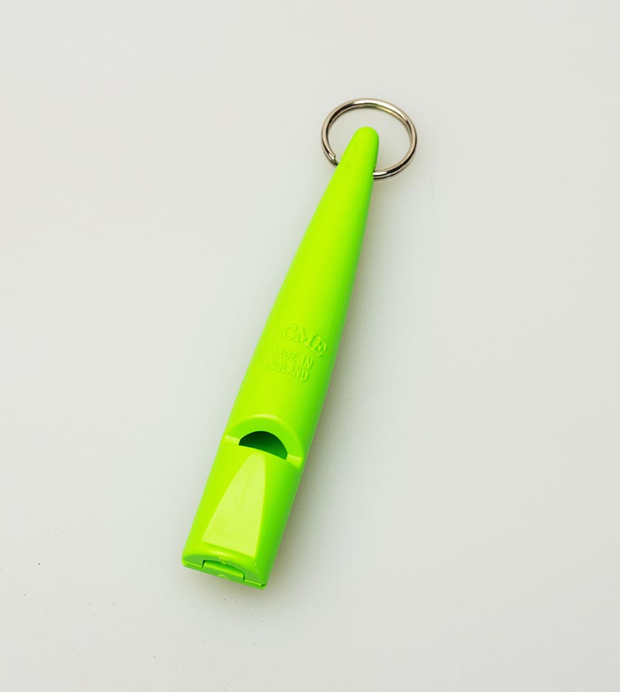 Acme Dog Whistle 210.5 Ultra High Pitch Dayglo Green