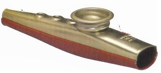 Kazoo - Grover Trophy Metal - Red and Gold