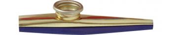 Grover Trophy Metal Kazoo in Blue and Gold