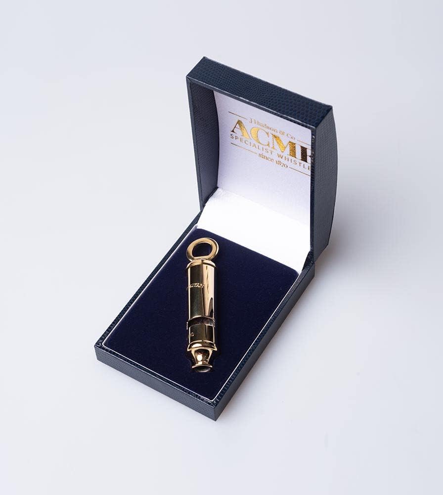 Acme City Metropolitan (Bobby) Small/Ladies Whistle 47 - Gold Plated